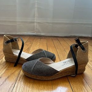 Eric Michael Copa Metallic Platform Sandals